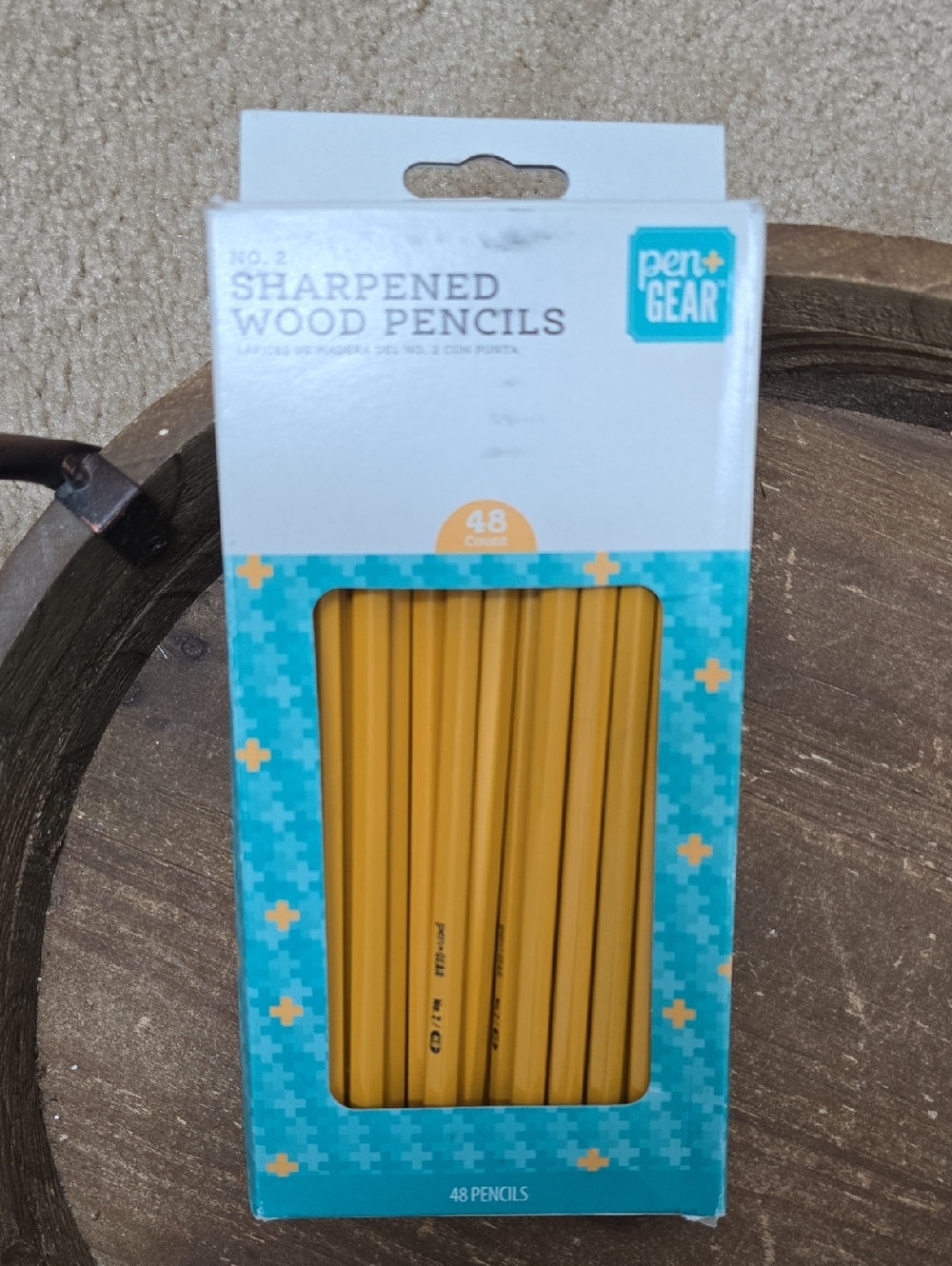 Yellow Sharpened Wood Pencils - 40 Count